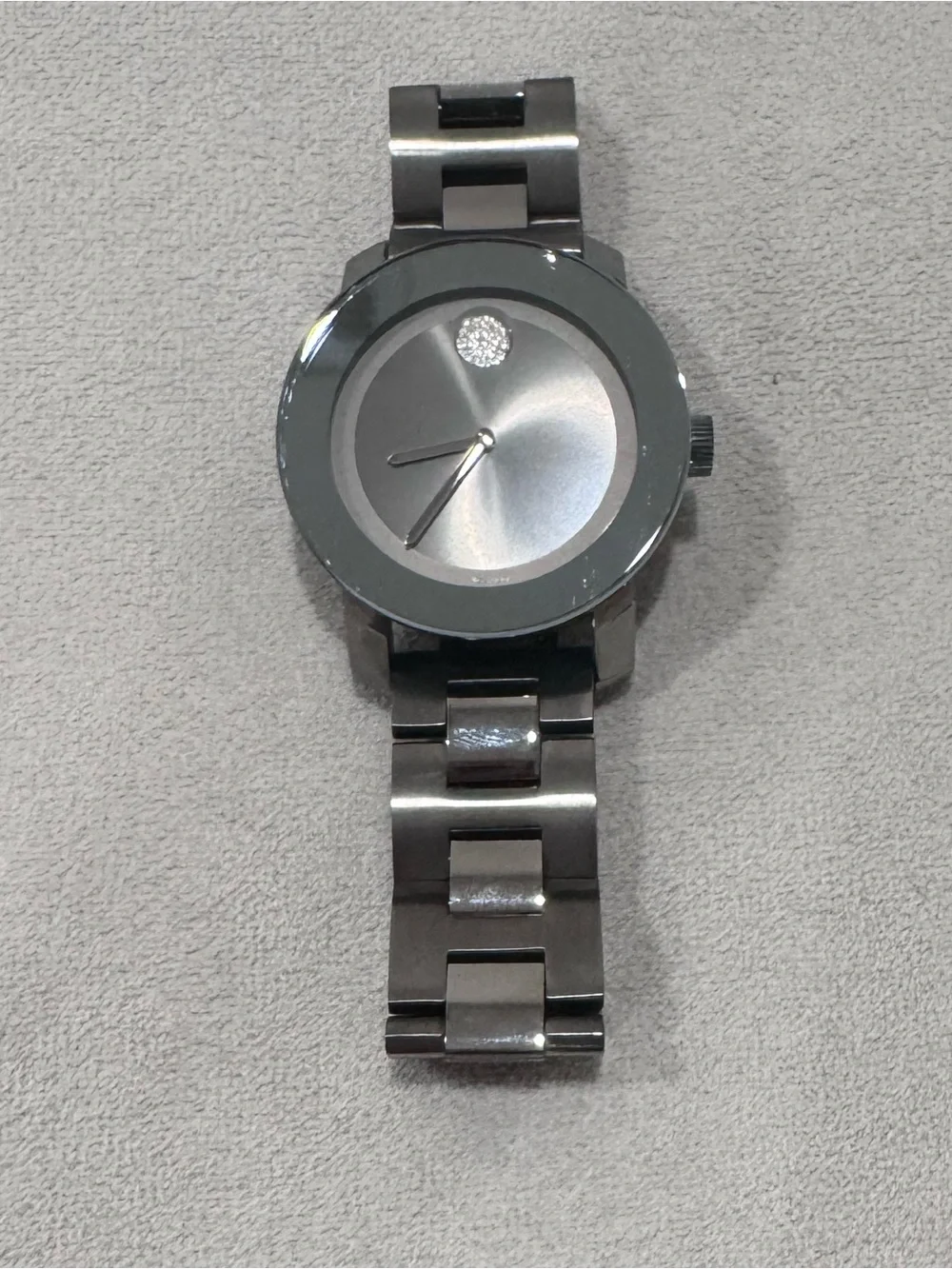 Movado Bold 36mm case Stainless Steel Watch in Grey